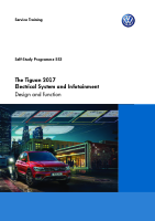 VW - SSP 553_The Tiguan 2017 - Electrical System and Infotainment - Self Study Programme 